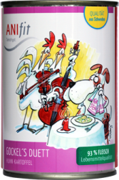 ANIFIT GOCKELS DUETT NATVOER HOND ANIFIT GOCKELS DUETT NATVOER HOND